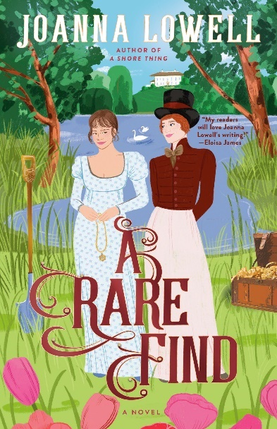 Review of queer Regency archaeologist romance novel A RARE FIND by Joanna&nbsp;Lowell