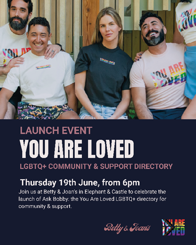 YOU ARE LOVED LAUNCHES NEW LGBTQ+ COMMUNITY & SUPPORT&nbsp;DIRECTORY