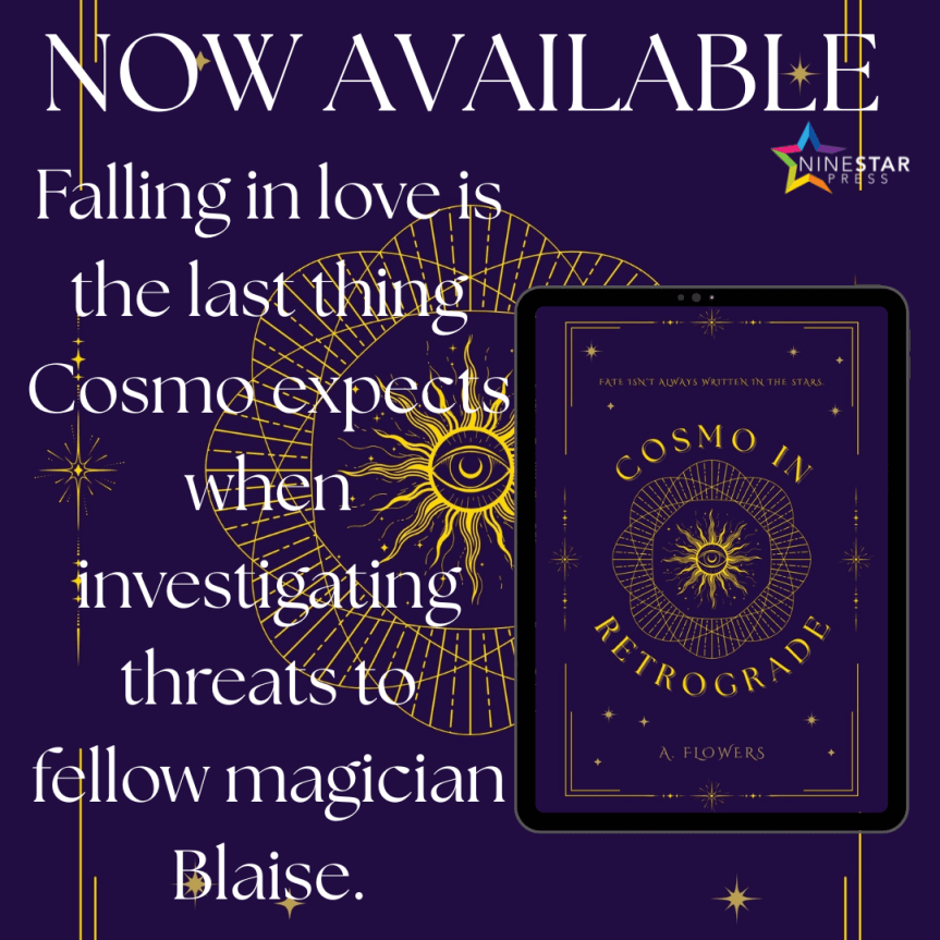 Excerpt from M/M romance Cosmo in Retrograde by A&nbsp;Flowers
