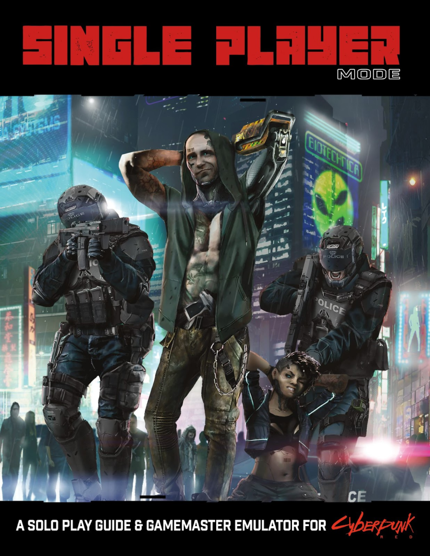 Cyberpunk RED Single Player Mode is Now&nbsp;Available