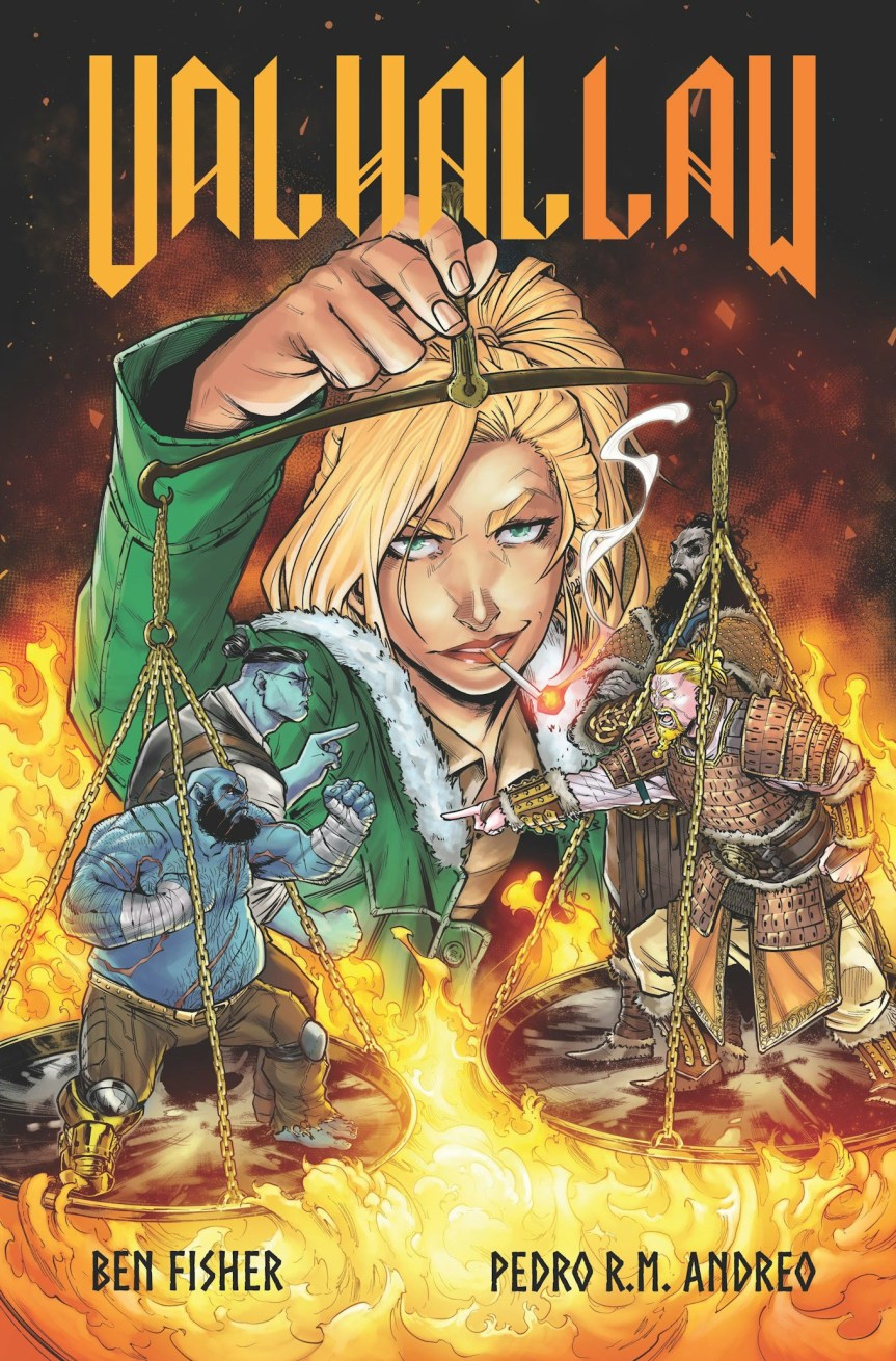 Coming soon to Kickstarter new Queer comic ValhalLaw from&nbsp;ABLAZE